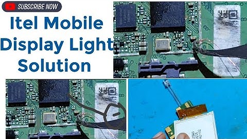 Itel Mobile Display Light Problem Solution 100%