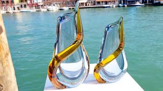 Vases Lava Original Murano Glass