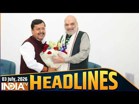Headlines: शाह-नितिन का मंथन..संगठन विस्तार पर चर्चा | Amit Shah Meeting | Action On Avinash Shukla