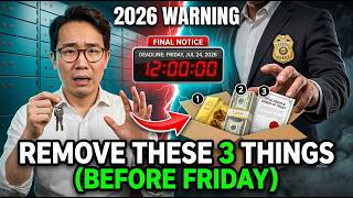 THE SAFE DEPOSIT SEIZURE: 3 Things You Must Remove From Your Bank Vault Before Friday (2026 Warning)