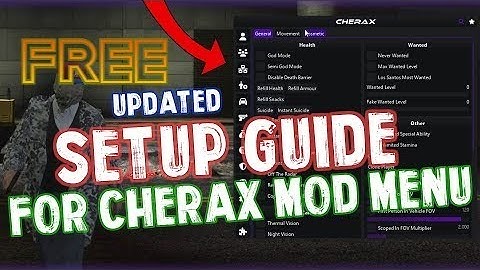 Cherax Mod Menu GTA 5 (2025) – Free Download, Scripts, Money, Battleye Bypass, Recovery, Install