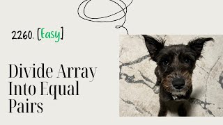 2206. Divide Array Into Equal Pairs [Easy]
