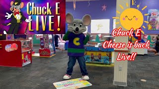 Chuck E Cheese LIVE is back!! Beach Party 🏖