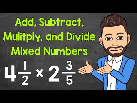 Video: Kā saskaitīt daļskaitļus un jauktus skaitļus, reizināt un dalīt?