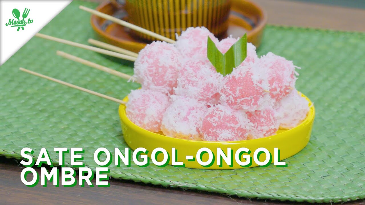 💖 RESEP VALENTINE ALA TRADISIONAL WAJIB COBA KASIH KE ORANG TERSAYANG 💖 | Sate Ongol Ongol Ombre