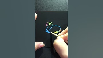 Hướng Dẫn Vẽ Con Rùa Đơn Giản Từ Số 2 #art #drawing #turtle