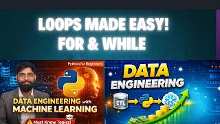Learn Python Loops Fast  | for vs while with Examples