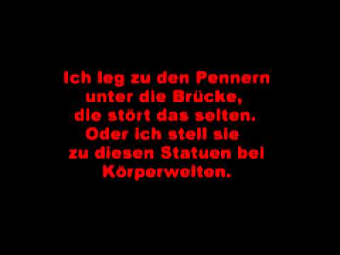 Sido ft. SDP ~ ne leiche (lyrics)