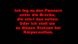 Sido ft. SDP ~ ne leiche (lyrics)