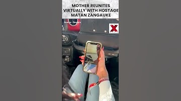 Israeli Hostage Matan Zangauker speaks with mother in first video chat after release | NewsX World