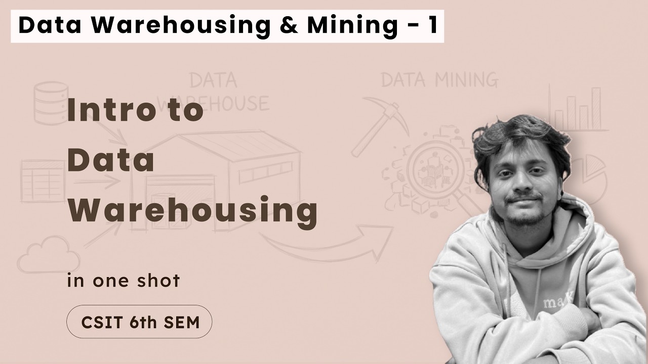 Data Warehousing and Mining - 1 | Intro to Data Warehousing - YouTube