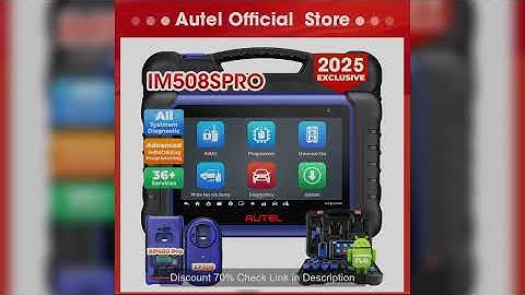 Autel MaxiIM IM508S PRO IM508SPRO Key Programming Tool OBD2 Scanner XP400PRO All-in-One Key Programm