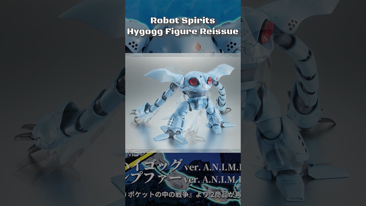 Robot Spirits Hygogg Figure Reissue
