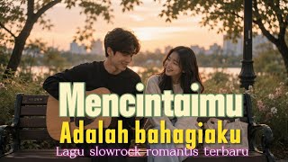 🎵 MENCINTAIMU ADALAH BAHAGIAKU || Lagu romantis slowrock terbaru ( musik lirik )