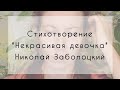 Стихотворение &quot;Некрасивая девочка&quot; Николай Заболоцкий