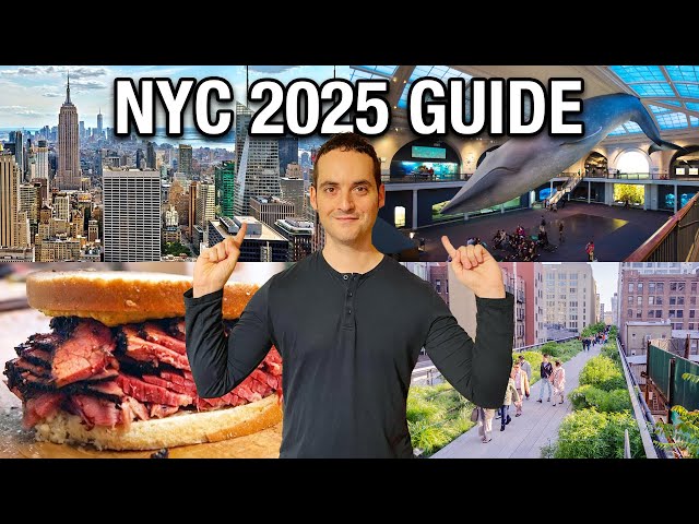 Best NYC Guide: Top Things To Do in 2025! (Attractions & Food