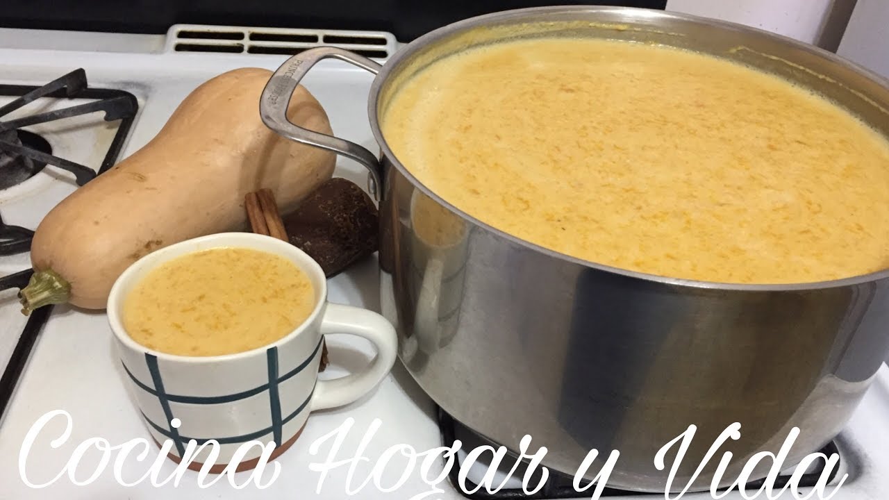 Atole de Calabaza para Fiesta - YouTube