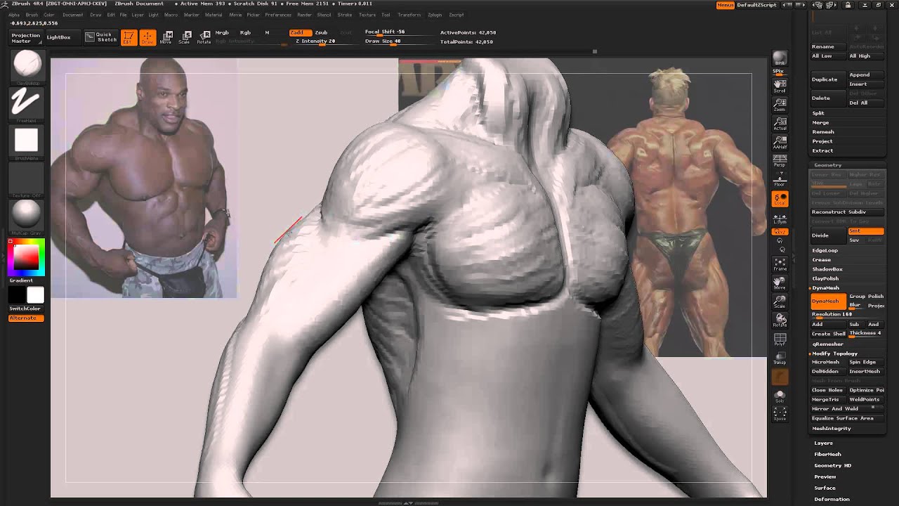 zbrush body