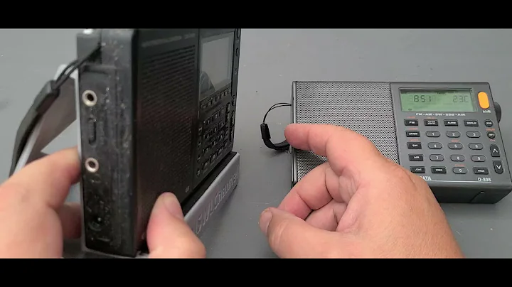 Using Grundig G5 VS XHDATA D808 for the evening Analog PLL against DSP portable receiver