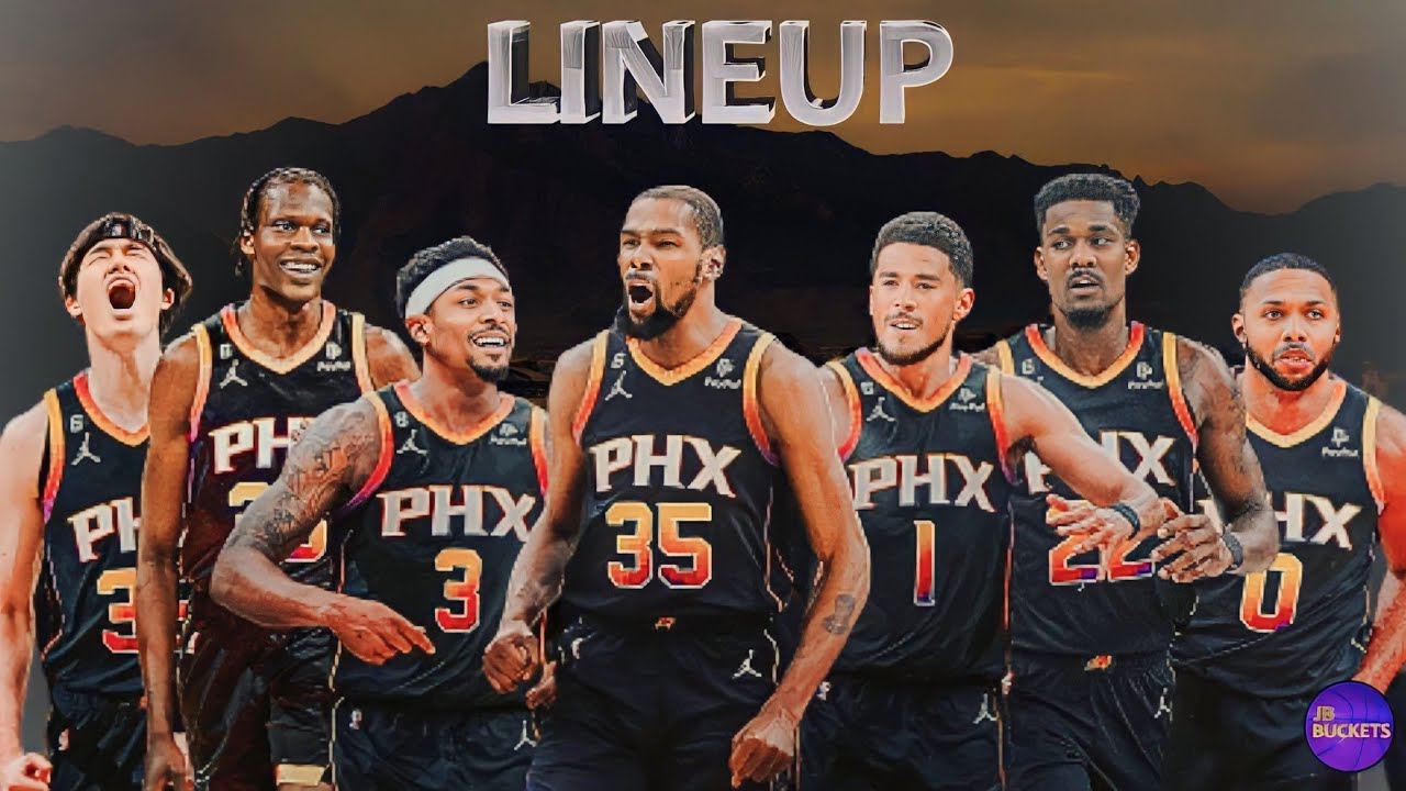 Phoenix Suns Official Lineup 20232024 YouTube
