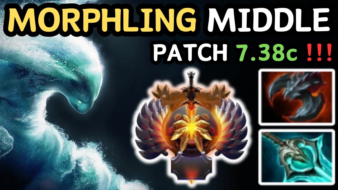 🔥 IMMORTAL MORPHLING Midlane Gameplay Patch 7.38c 🔥 Ebb Facet - Dota 2 ...