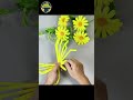 : 🌻 Handmade Mexican Sunflower with Pipe Cleaners | Easy DIY Flowers #diy #hoahandmade #flowers
