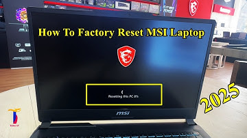 How To Factory Reset MSI Laptop Step by Step | How to reset Your MSI Cyborg Laptop 2025
