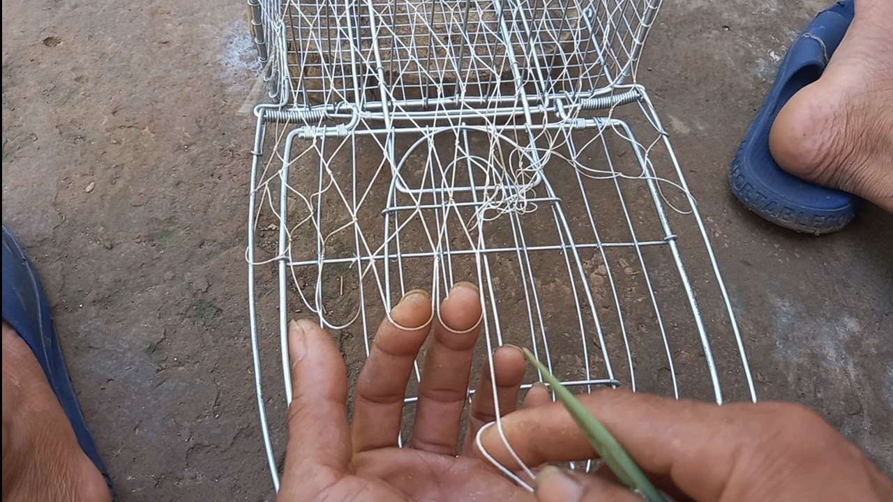 cách đan lưới Lục bẫy chim quốc. anh chị có xài ủng hộ minh ngọc.0786952072