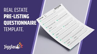 Real Estate Pre-Listing Questionnaire Template