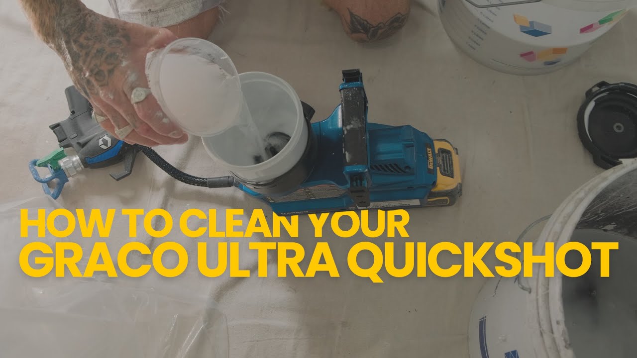 Graco Ultra QuickShot Airless Paint Sprayer