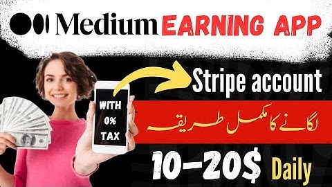 How to connect stripe account in medium | Medium earn money | Medium monetization in Pakistan 2024