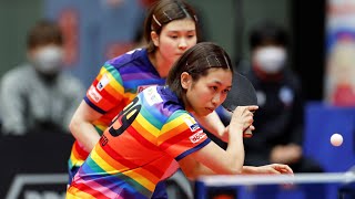 日本ペイントマレッツ vs  九州アスティーダ ノジマTリーグ2022-2023 【期間限定】あの大熱戦をもう一度!  2022年12月24日 池田市五月山体育館【卓球 Tリーグ公式】