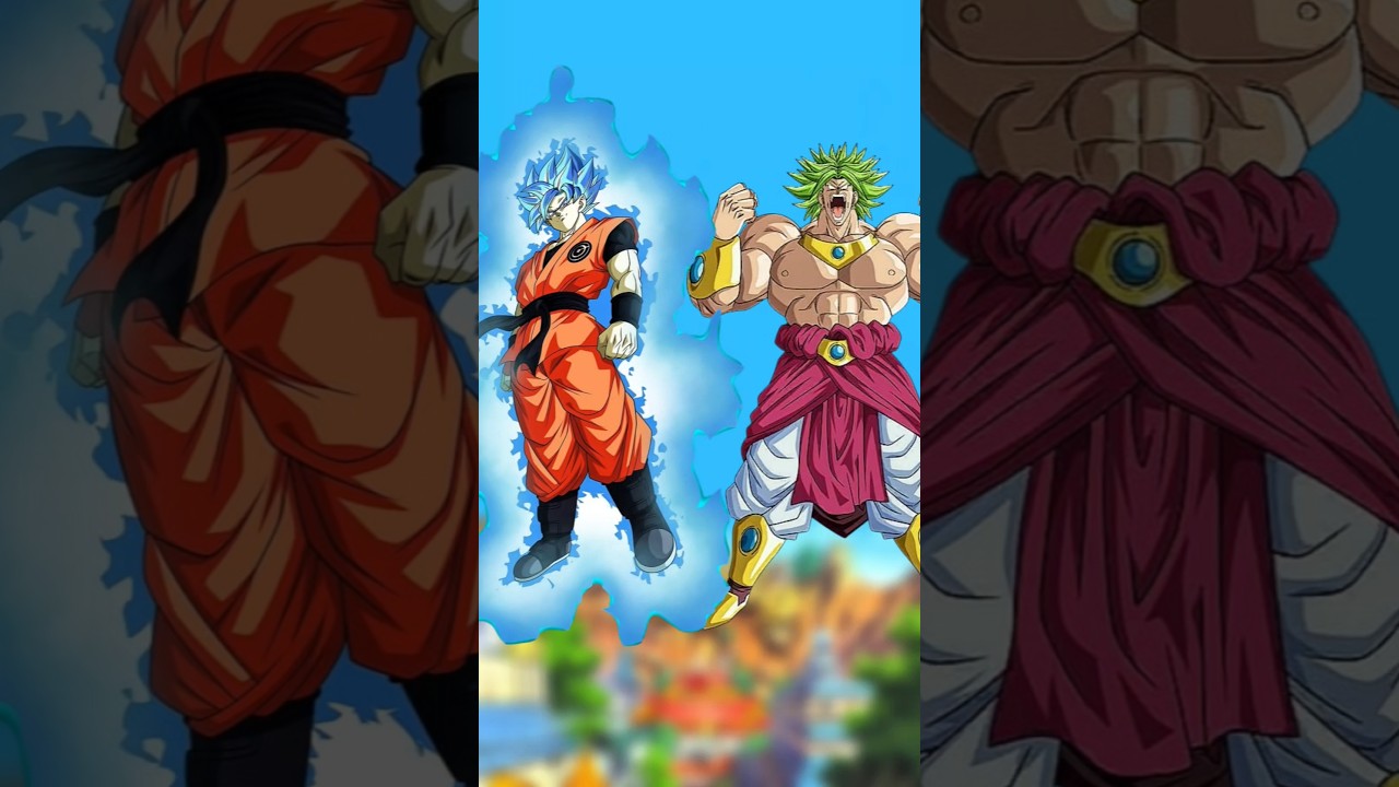CC Goku vs Xeno Broly Comparison video 