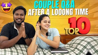 குட்டி Anitha எப்போ வருவாங்க | Couple Q/A ❤✨ | AnithaSampath Vlogs