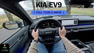 KIA EV9 | FULL TOUR & DRIVE | 0-100 km/h | 4K