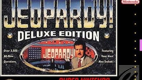 SNES Jeopardy! Deluxe Edition 10th Run Game #13