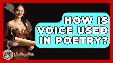 How Is Voice Used In Poetry? - The Prose Path