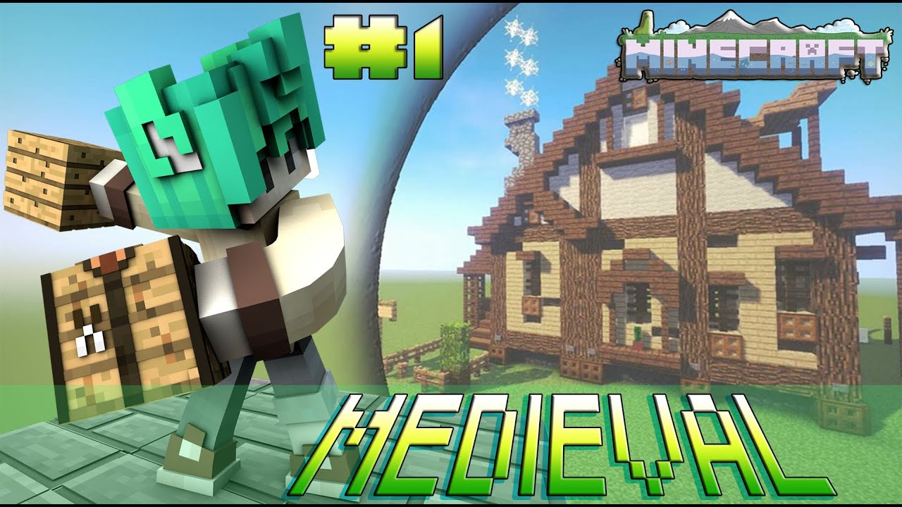Oops Gumball Minecraft Hướng Dẫn Xây Nhà MEDIEVAL - Tập 1 