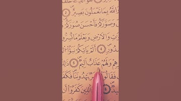 ماتيسر من سورة التغابن بصوت القارئ هشام الهراز حفظه الله ورعاه