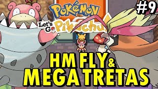 Pokémon Let's Go Pikachu GBA (Detonado - Parte 9) - HM Fly, Chá e Mais Megas!