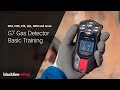 Blackline safety g7c basic training  gas detection systems  so2 h2s cl2 lel nh3  gas detector