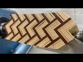 Woodturning - 3D Patterned Plywood!