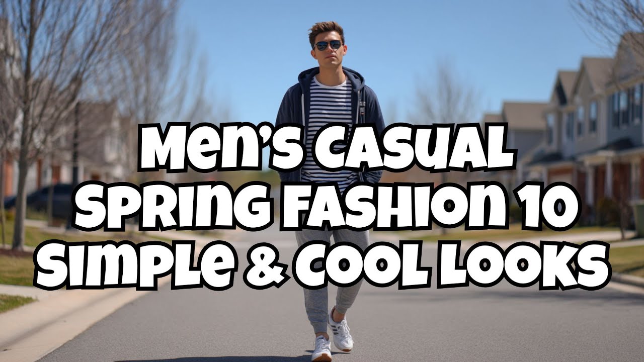Men's Casual Spring Fashion 10 Simple 7 Cool Looks