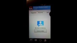 BBM BlackBerry Messenger Android Mobile Application - How to send Free SMS via BBM screenshot 5