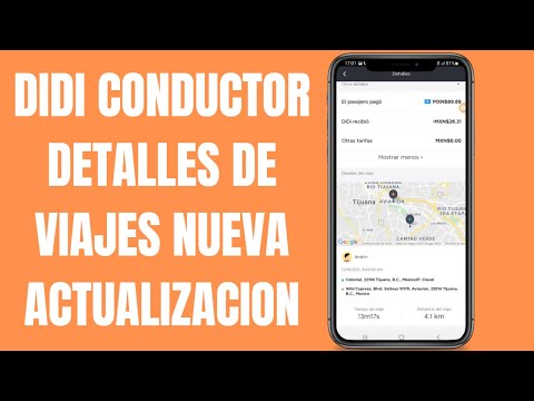 Didi Conductor ⚡|Detalles de Viajes NUEVA actualización