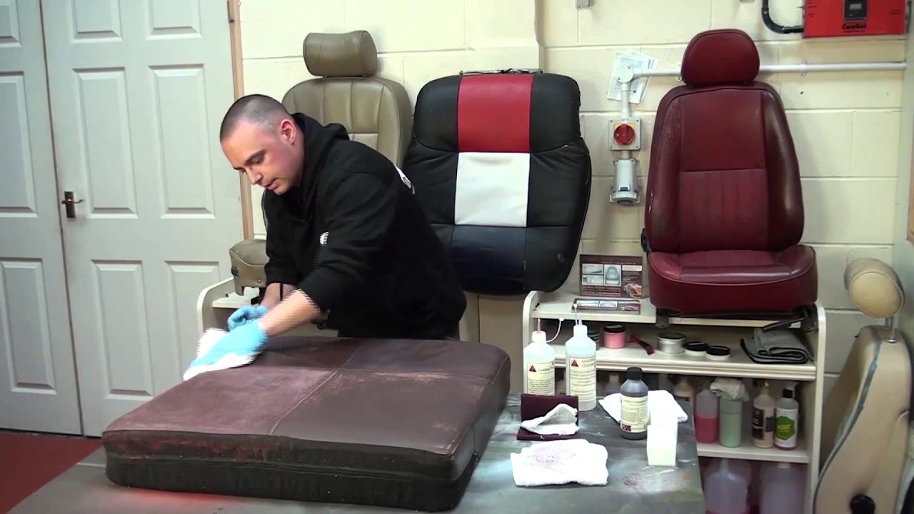 Leather Restoration Full Process YouTube
