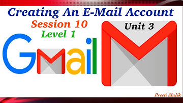 Communication & Networking - Creating An E-Mail Account(Session 10)9th Class