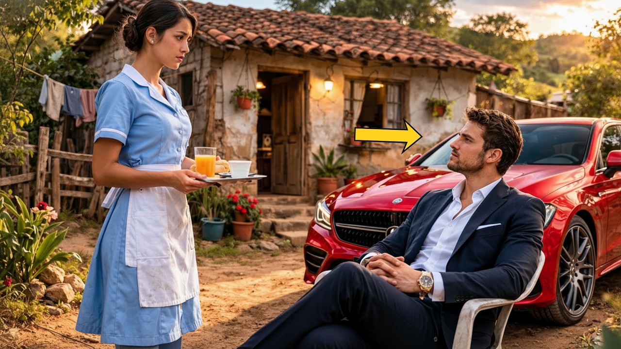 El joven millonario visitó la casa humilde de su empleada… y lo que vio lo hizo llorar