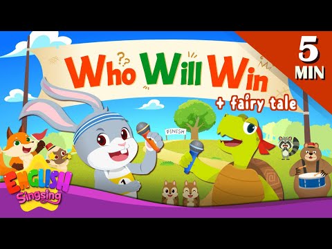 + More Fairy Tales | The <strong>Hare</strong> and the Tortoise | English Song and Story