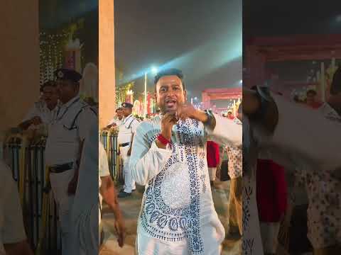কলকাতার রেড রোডে মা দুর্গার অপরূপ রূপ 😍🔱 | Red Road Durga Puja 2026